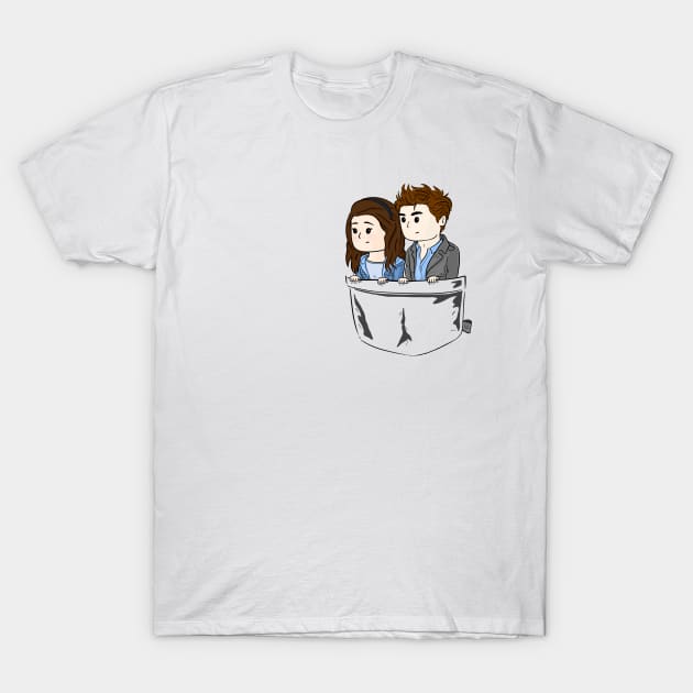 Edward & Bella T-Shirt by SleepyInPsych